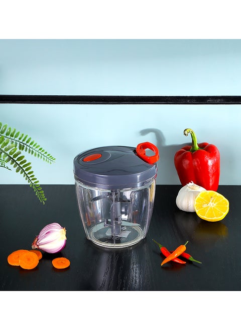 قطاعة تعمل بسحب الخضروات أبيض/أحمر/شفاف رمادي/أحمر/شفاف