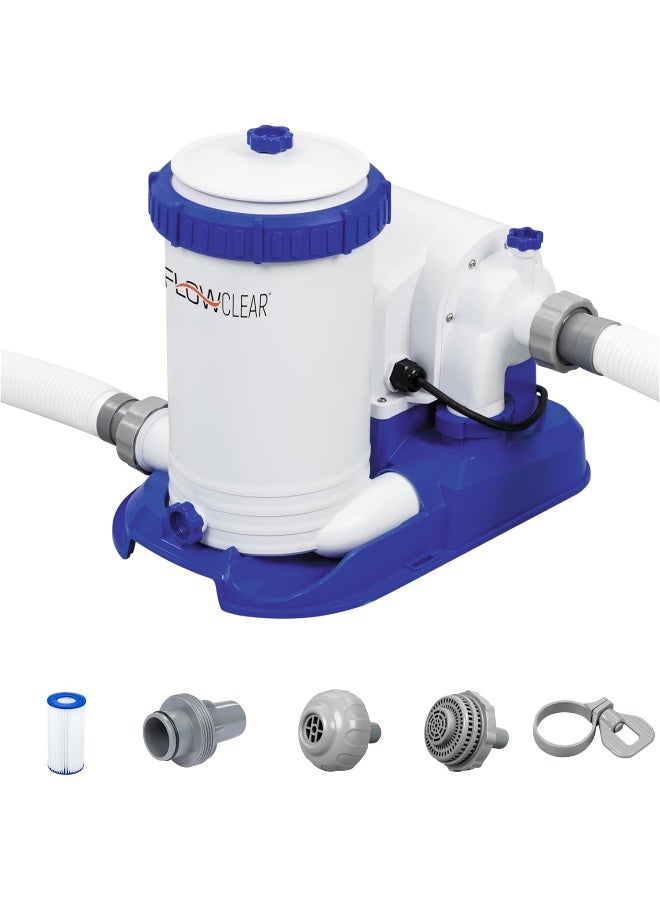 Bestway Flowclearâ„¢ Filter Pump 1,249 l/h 18x16x13inch  - Image 1
