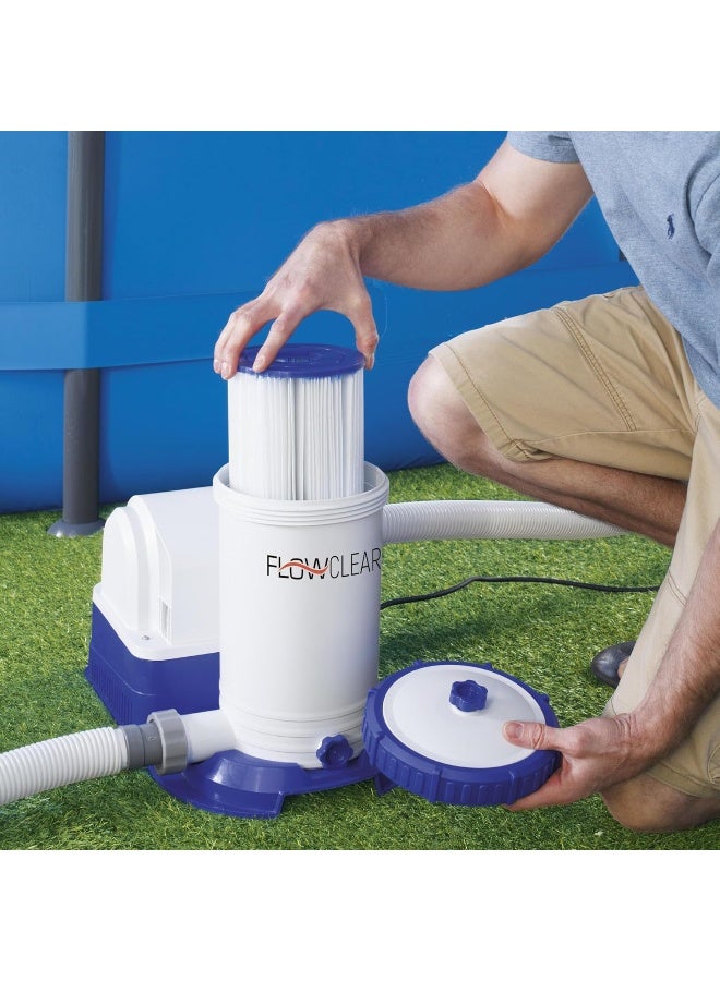Bestway Flowclearâ„¢ Filter Pump 1,249 l/h 18x16x13inch  - Image 2