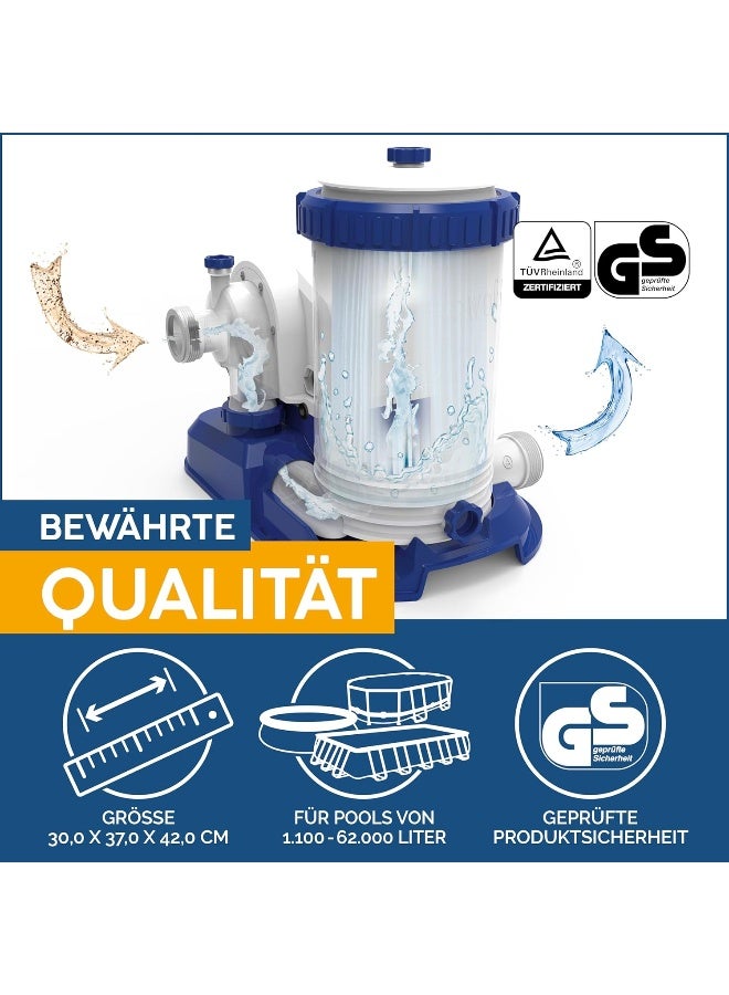 Bestway Flowclearâ„¢ Filter Pump 1,249 l/h 18x16x13inch  - Image 4