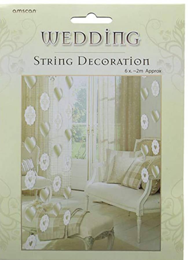 أمسكان زينة بتصميم خيوط لحفلات الزفاف الريفية - Image 2