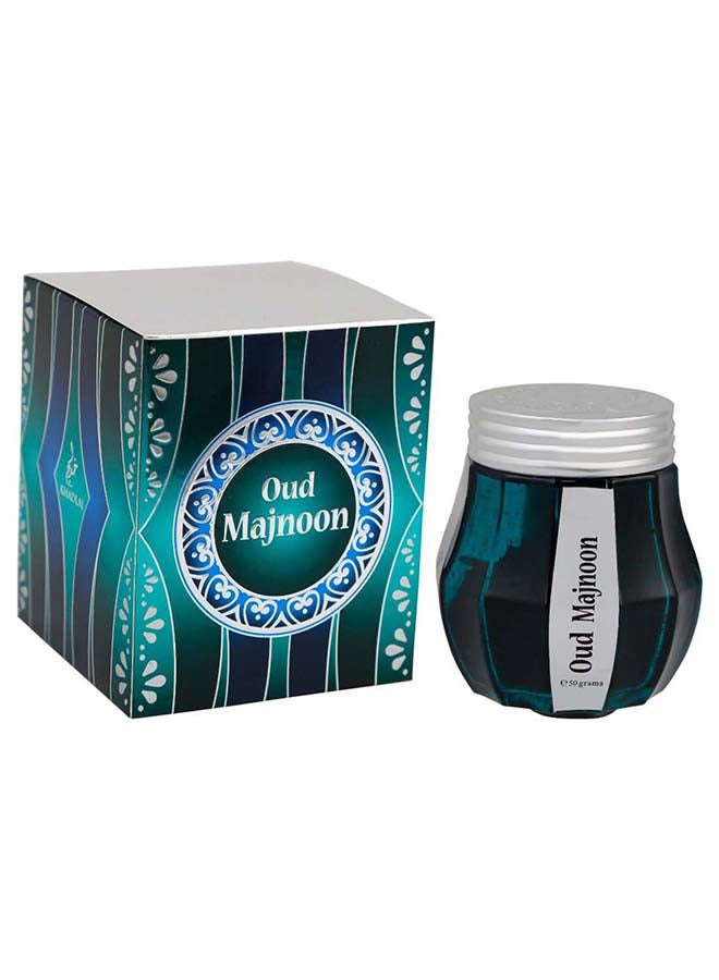KHADLAJ Oud Majnoon Incense Green 50grams  - Image 3