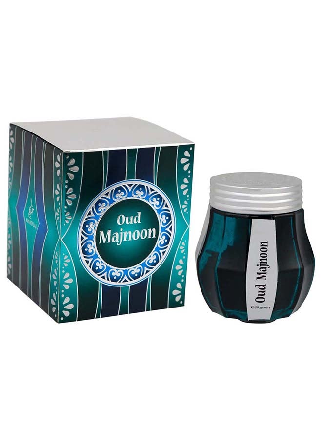KHADLAJ Oud Majnoon Incense Green 50grams  - Image 1