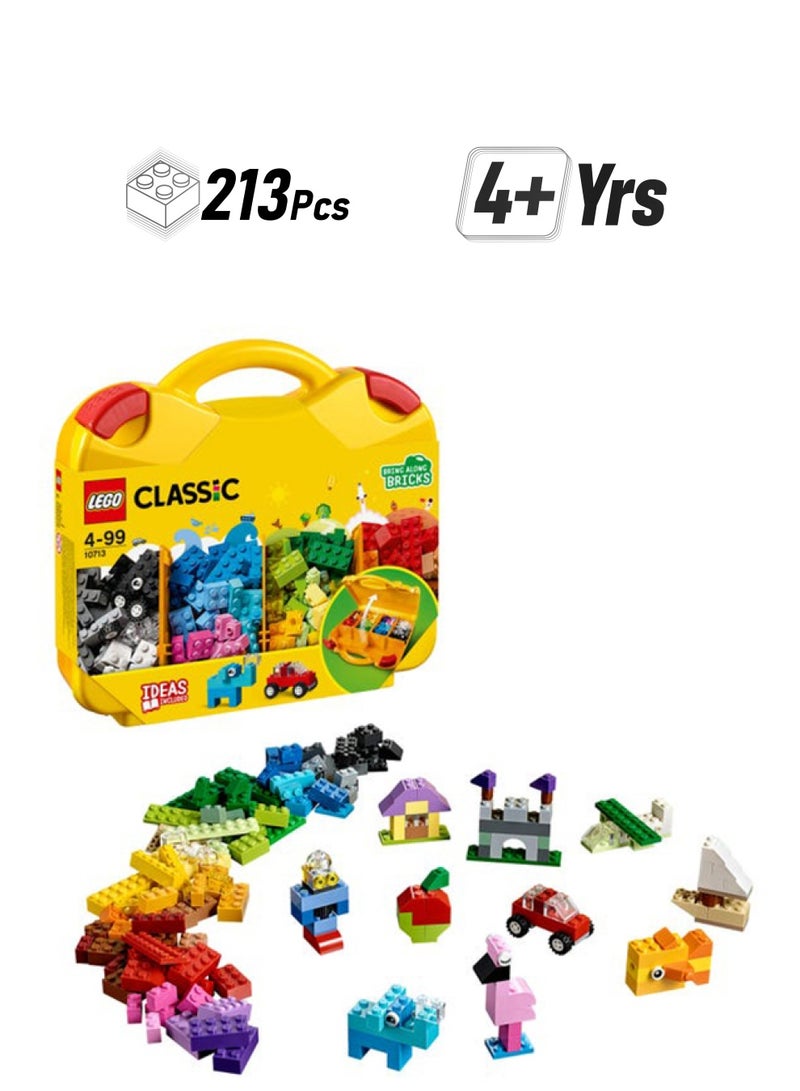 LEGO 10713 213-Piece Classic Creative Suitcase Building Set 10713 213 4+ Years  - Image 1