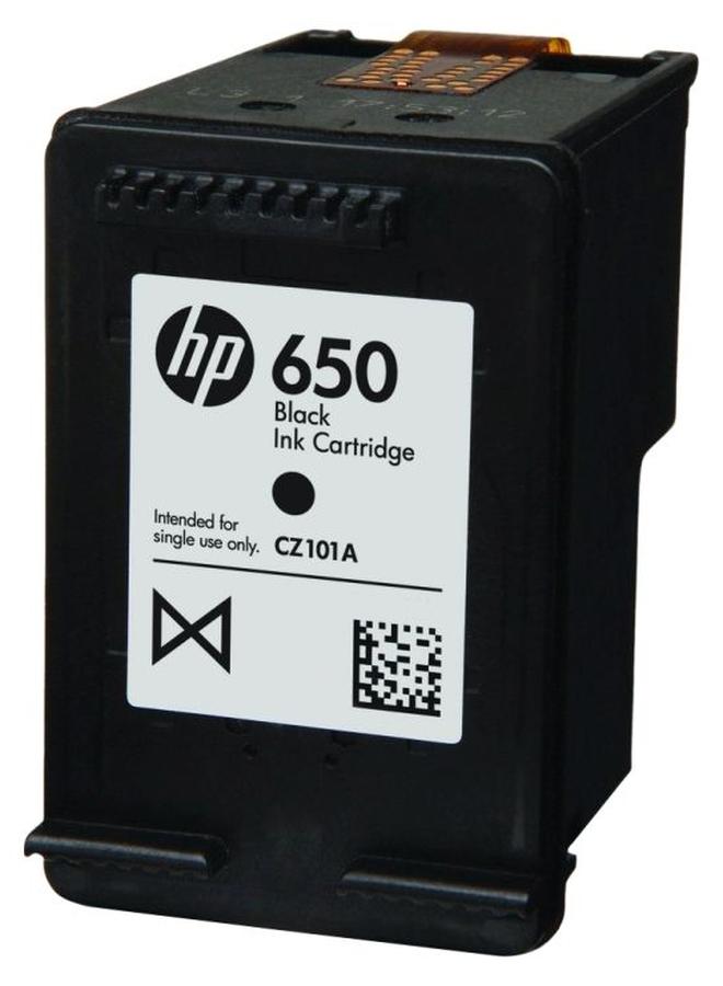 HP 650 Original Ink Advantage Cartridge black - Image 1