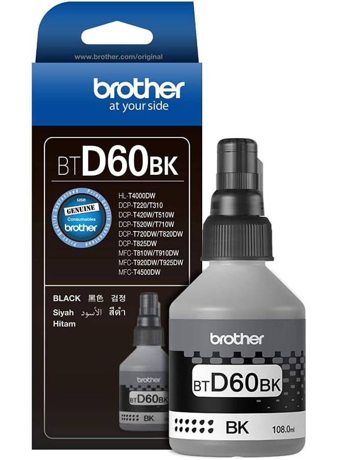 brother - Ink Cartridge BTD60BK Black - Image 1