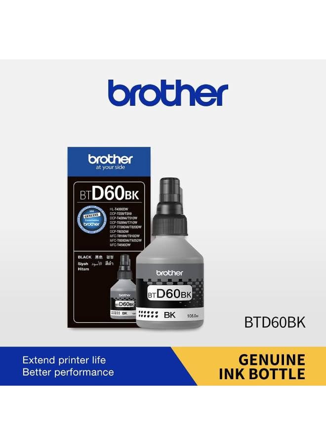 brother - Ink Cartridge BTD60BK Black - Image 1
