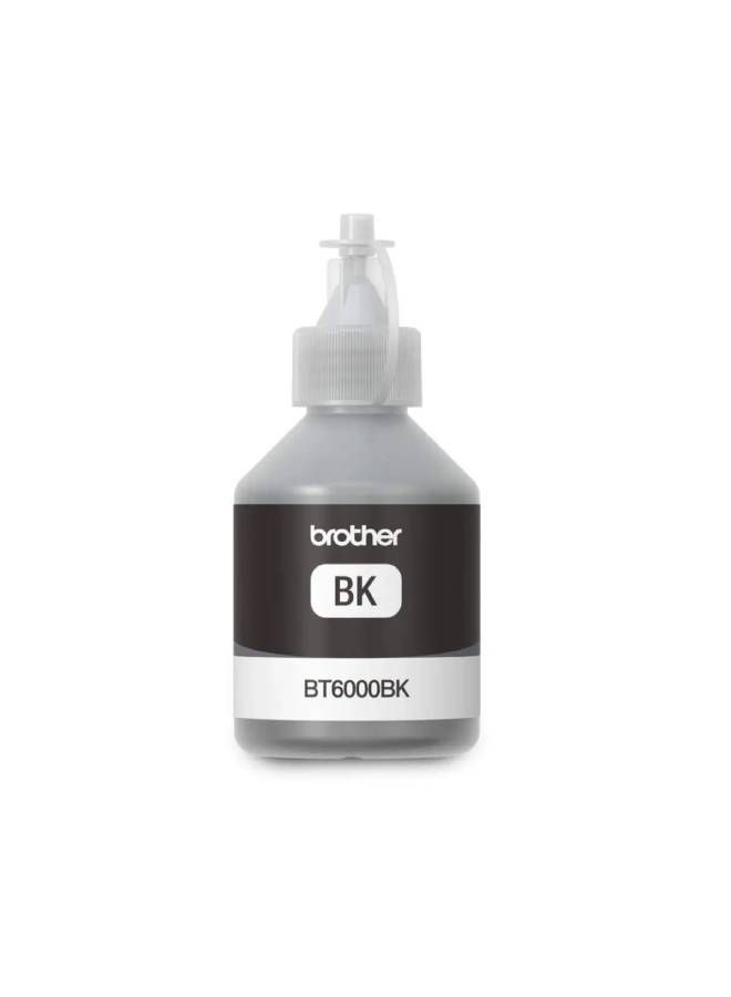 brother Brother Genuine BTD60BK Ultra High Yield Black Ink Bottle for Ink Tank Printers Black