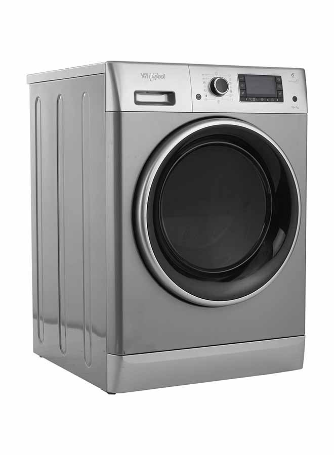 ويرلبول غسالة ذات باب أماميّ تسع 10 كيلوغرام FWDD1071681SBS 60HZ فضي/أسود/شفاف  - Image 5