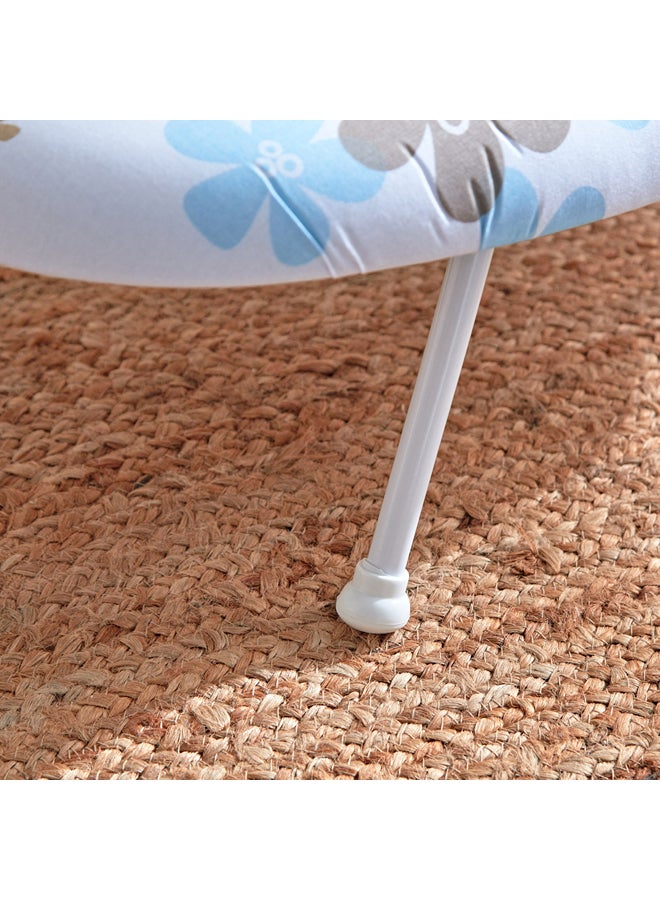Home Box Printed Ironing Board White/Blue/Brown 60x37cm  - Image 4