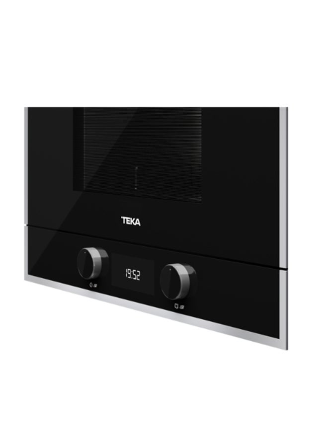 TEKA - Built-in 60 cm Microwave + Grill With Defrost And 3 Cooking Functions 822 BIS 22 L 2500 W 40584300 Black / Stainless Steel - Image 1