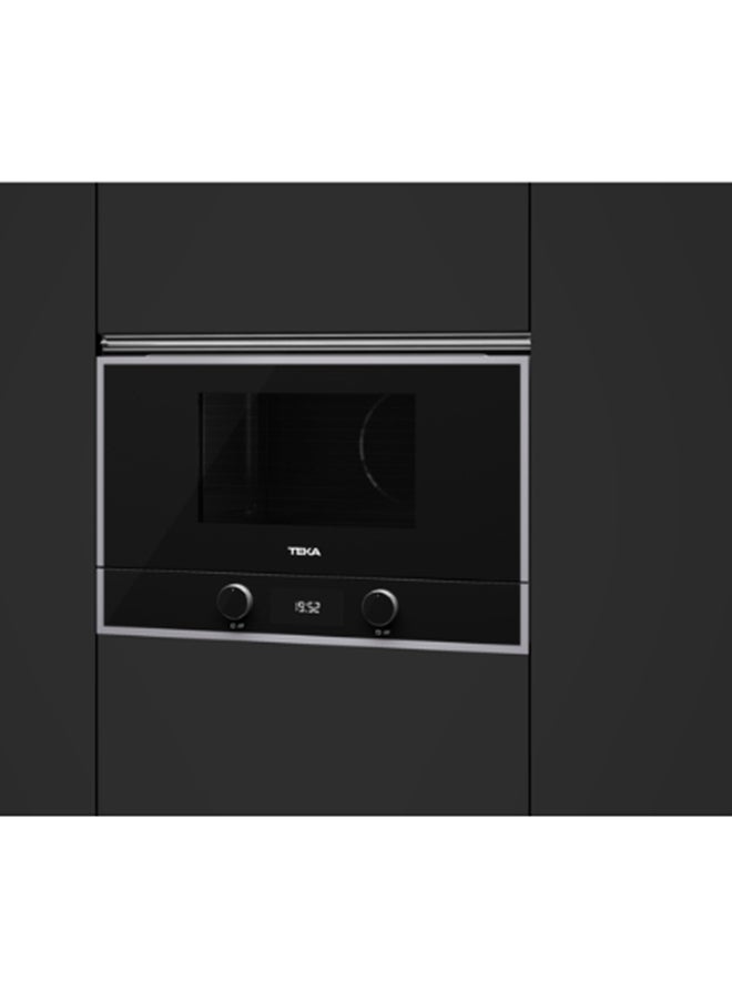 TEKA - Built-in 60 cm Microwave + Grill With Defrost And 3 Cooking Functions 822 BIS 22 L 2500 W 40584300 Black / Stainless Steel - Image 1