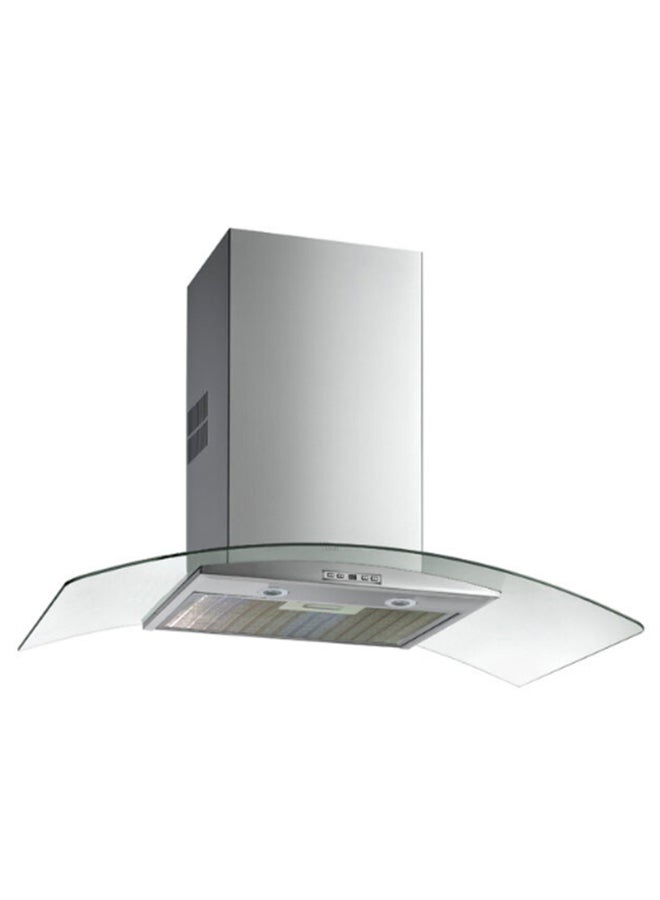 تيكا شفاط علوي ‏‏Nc 980 بأجنحة زجاجية للتعليق على الحائط 230 W 40455332 فضي  - Image 1