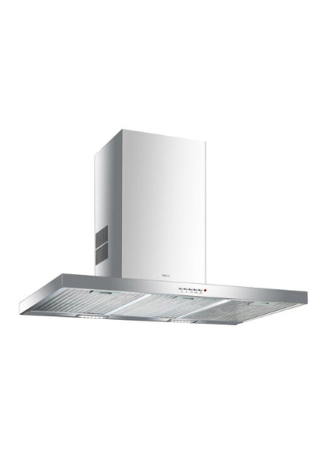 تيكا شفاط علوي ‏Dsj 980 للزينة مقاس 90 سم، مع ‏محرك إيكو باور 220 W 40484821 فضي  - Image 1