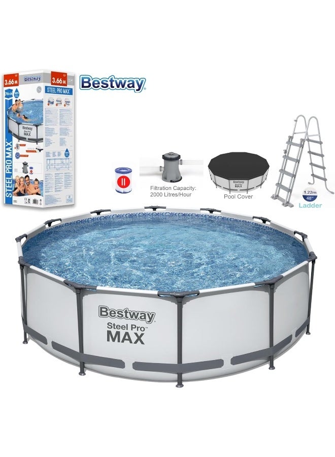 Bestway Steel Pro Frame Pool Set 366x122cm  - Image 4