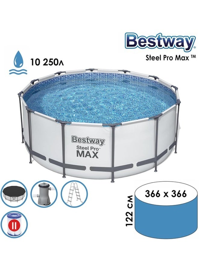 Bestway Steel Pro Frame Pool Set 366x122cm  - Image 3