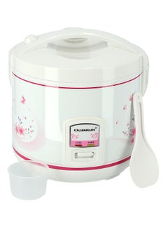 Rice Cooker , Cook, Steam and Keep Warm Function, Non-Stick Inner Pot - Measuring Cup, Plastic Rice Cooker Spoon, Durable and Tougher Outer Body 2.2 L 900 W OMRC2136 Pink/White - pnsku/N22884577A/45/_/1709632308/2d5d8dc6-d658-4ca3-b892-ce9aac6d3cf3