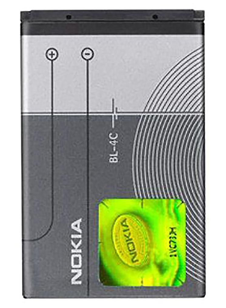 نوكيا بطارية جينيون أصلية لهاتف نوكيا Bl-4C 820 mAh متعدد الألوان - Image 1