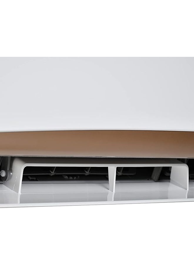SUPER GENERAL - 1.5 Ton Split Air Conditioner, 18000 BTU, Rotary Compressor, Auto Restart, Gold Fin, 4-Way Swing - 96.5 x 21.5 x 31.9 Cm SGS195GE White - Image 1