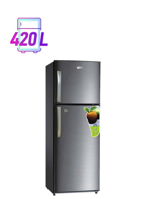 Double Door Refrigerator 130 W SGR510I Grey
