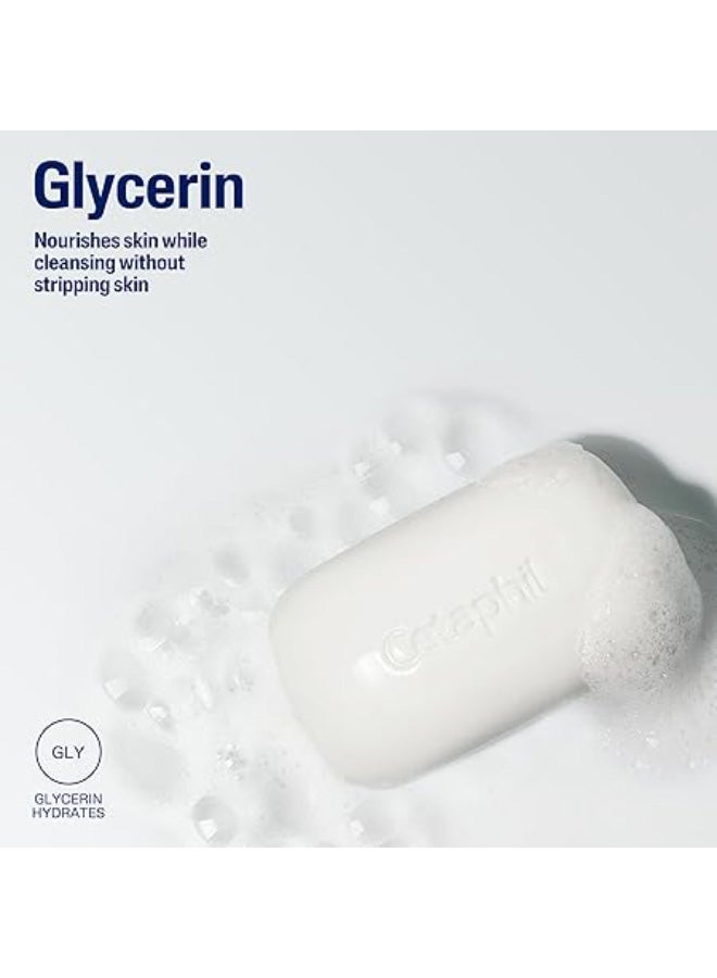 سيتافيل قطعة صابون بتنظيف لطيف للبشرة الحساسة الجافة إلى العادية 127جرام - Image 4