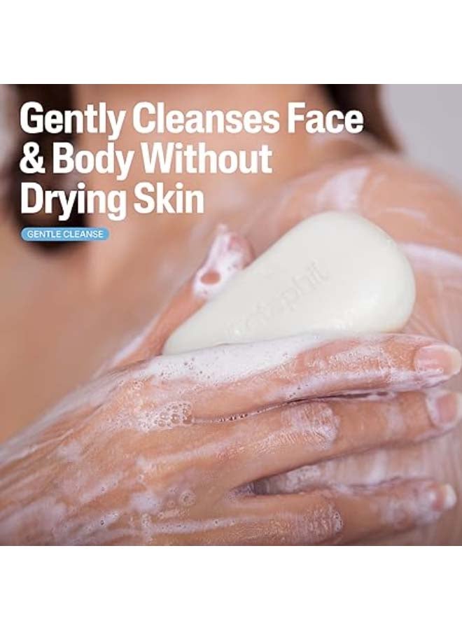 سيتافيل قطعة صابون بتنظيف لطيف للبشرة الحساسة الجافة إلى العادية 127جرام - Image 3