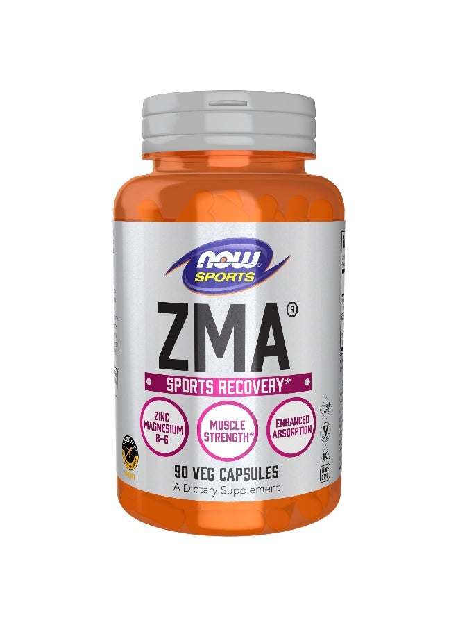 صفقة ناو سبورتس مكمل غذائي منشط ZMA سبرتس ريكوفري - 90 كبسولة على Noon EG