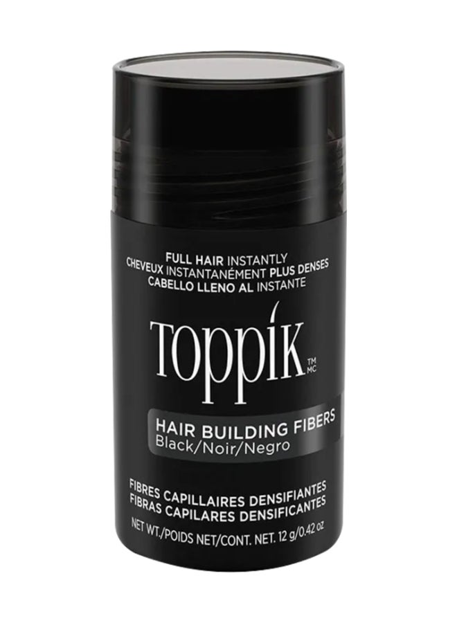 Toppik Hair Building Fibers Black Hair Color 12 Grams Black 12grams  - Image 1