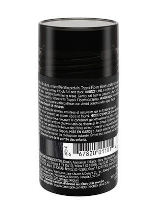 Hair Building Fibers Instant Hair Concealer for Thinning Hair, Hair Fiber for Men & Women, Texture Powder with Natural Keratin, Long-Lasting Hair Color - Black 12grams - view 2