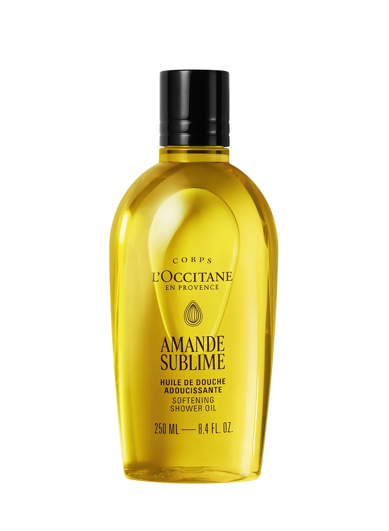 L'OCCITANE Amande Shower with Almond Oil yellow 250 ML - Image 1