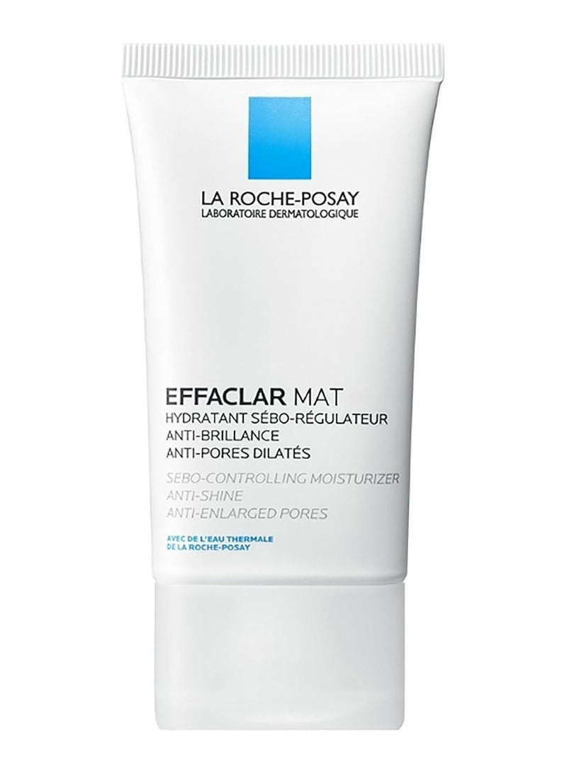 LA ROCHE-POSAY Effaclar Mat Mattifying Moisturizer For Oily Skin 40ml  - Image 1