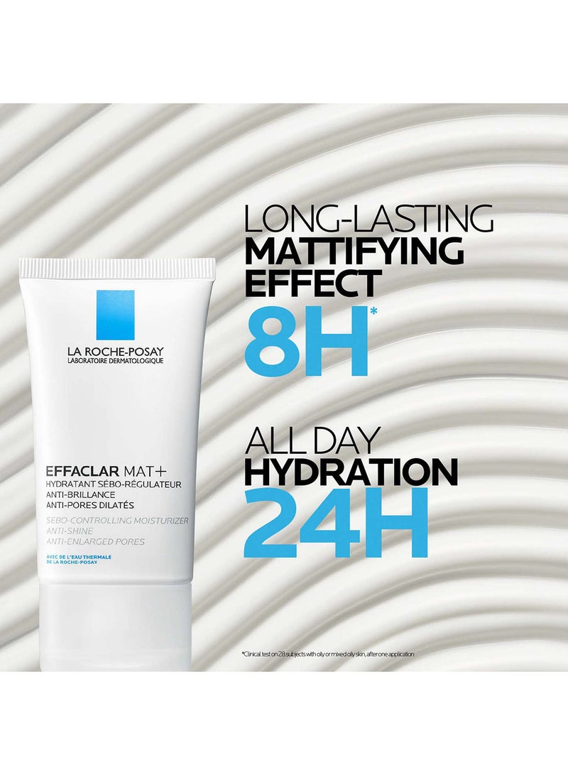 لاروش بوزيه إيفاكلار مات مرطب لحب الشباب للبشرة الدهنية والمعرضة لحب الشباب 40ملليلتر - Image 2