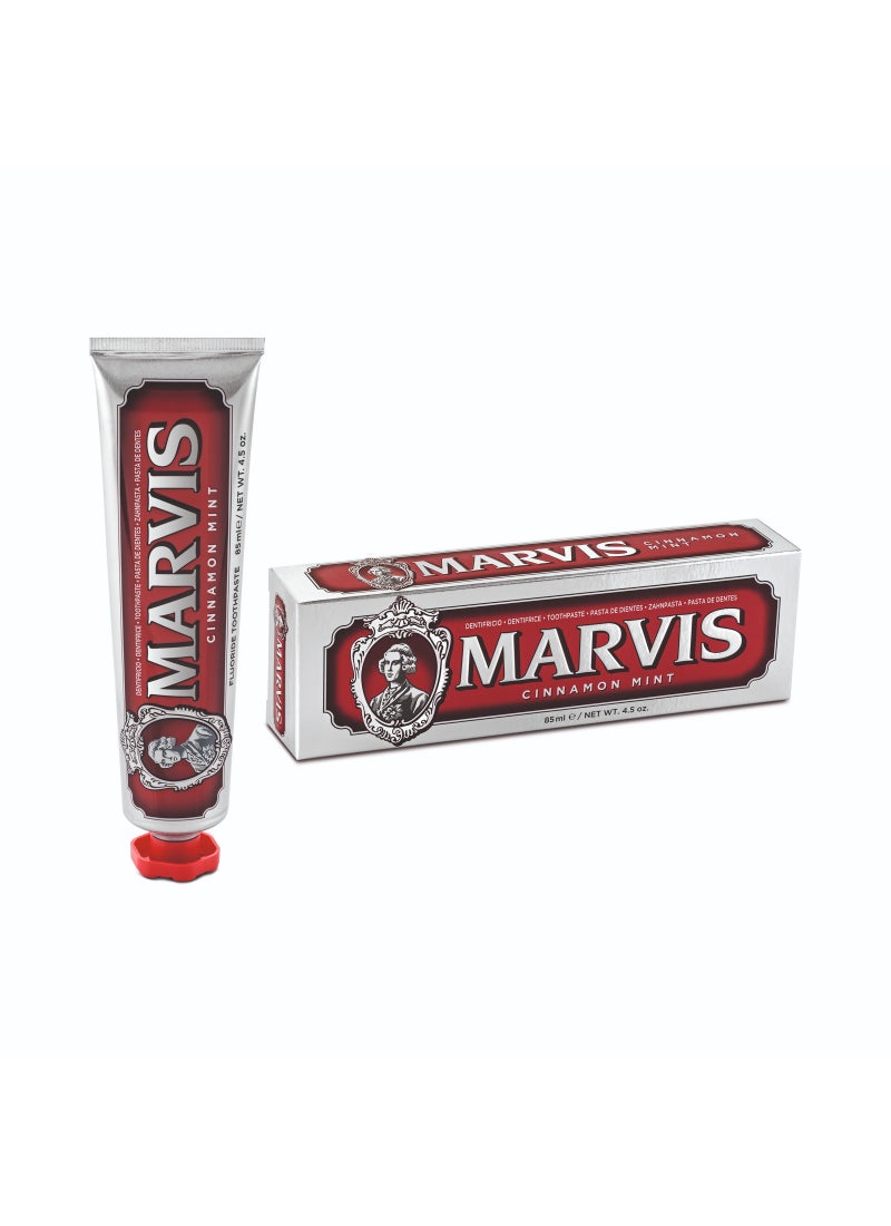 Marvis Cinnamon Mint Toothpaste 75Ml38Oz Cinnamon Mint 85ml - Image 1