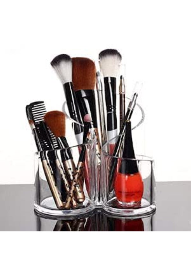 حامل ومنظم مستحضرات التجميل شفاف - Image 3