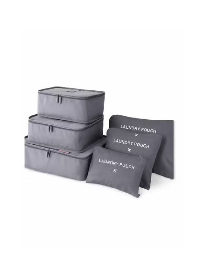 TRAVEL 6-Piece Outdoor Traveling Household Clothing Storage Bag Set Multicolour - Image 4