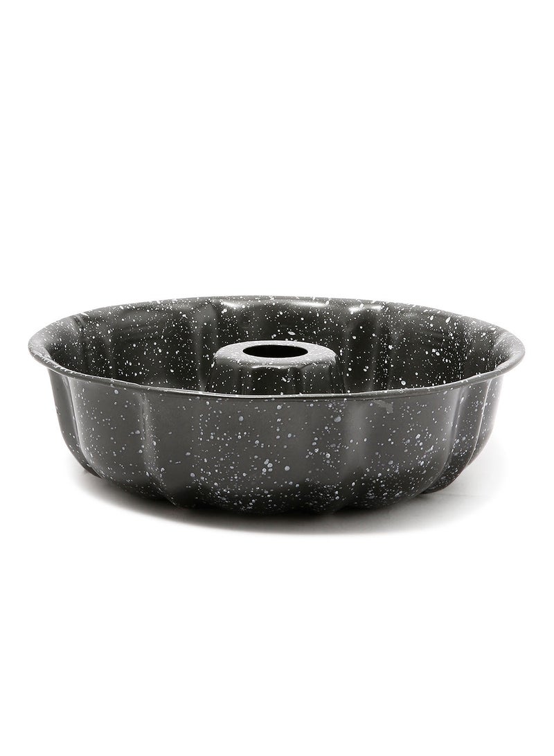 ALMUFARREJ - Granite Cake Maker Black 24x7cm - Image 1