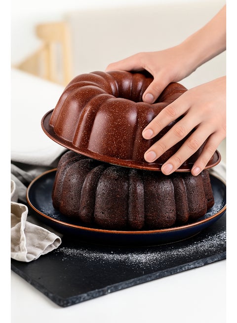 Granite Cake Making Tool Brown 24x7cm