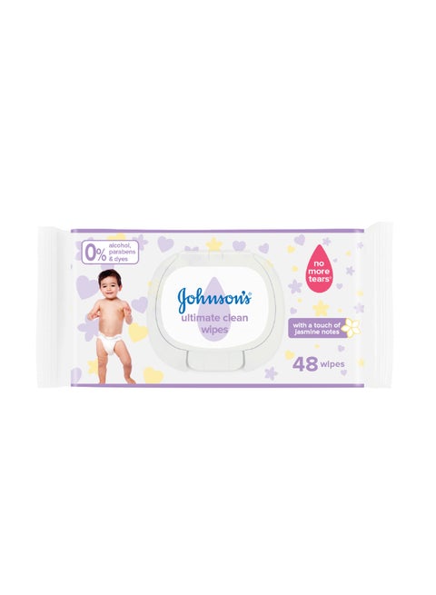 Baby Wipes Ultimate Clean 48 Piece