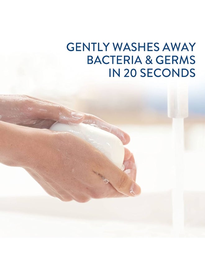 Cetaphil Gentle Antibacterial Cleansing Bar For Combination To Oily Skin Sensitive Skin A Mild Non-Soap Cleansing Bar Specially Formulated To Provide Both Gentle Skin Cleansing And Antibacterial Benefits, For Face And Body 127grams  - Image 5