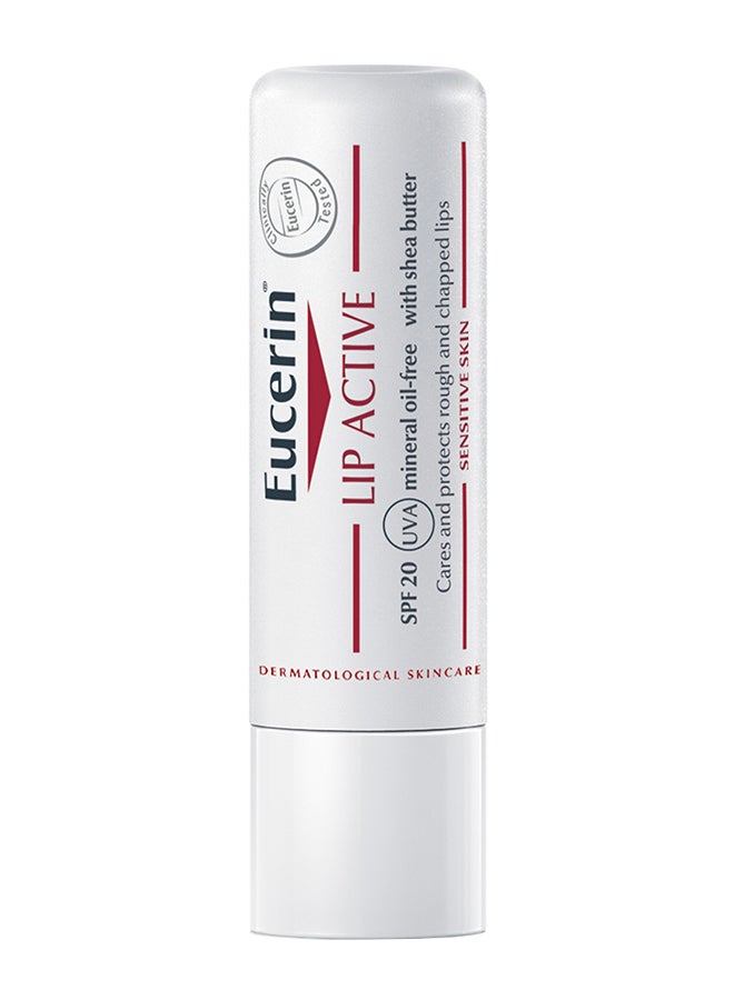 Eucerin Lip Active Balm With Dexpanthenol And Vitamin E,Ph5 For Dry And Dehydrated Lips 4.8grams  - Image 1