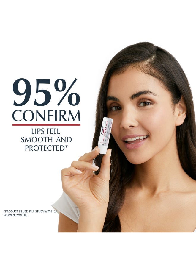 Eucerin Lip Active Balm With Dexpanthenol And Vitamin E,Ph5 For Dry And Dehydrated Lips 4.8grams - Image 2