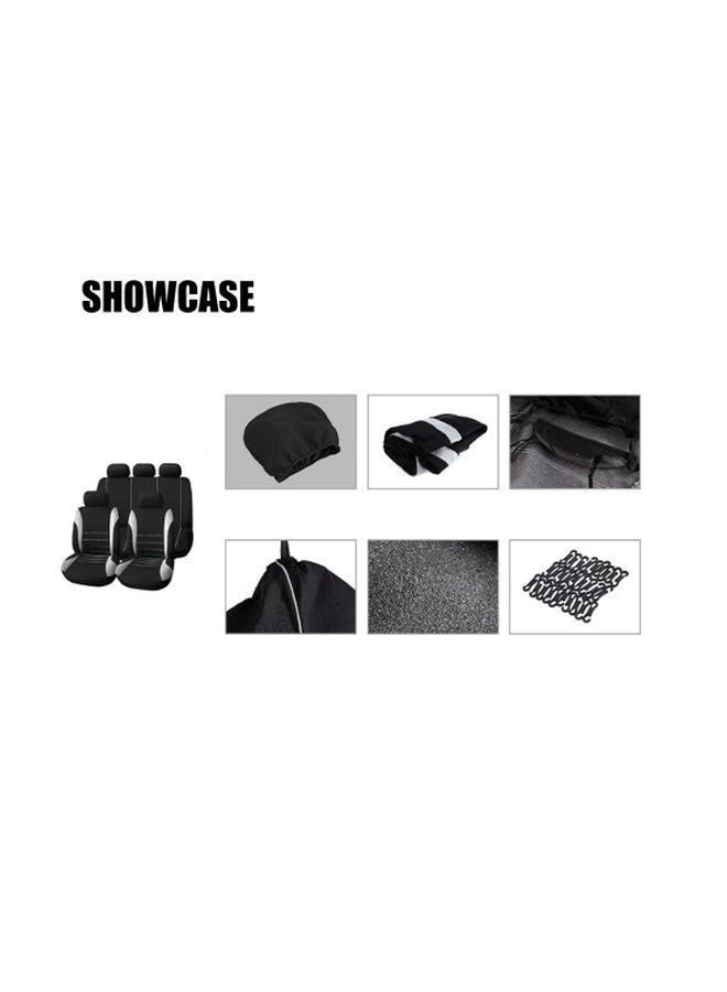 9-Piece Universal Car Seat Cover Set - Image 2