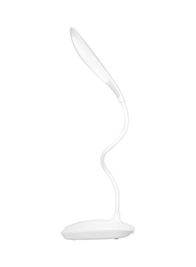 LED Desk Lamp white 21 x 12 x 10 cm Metal white lightning 3 wattage White - Image 3