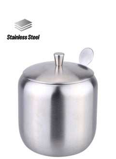 Sugar Container Silver 9x7cm
