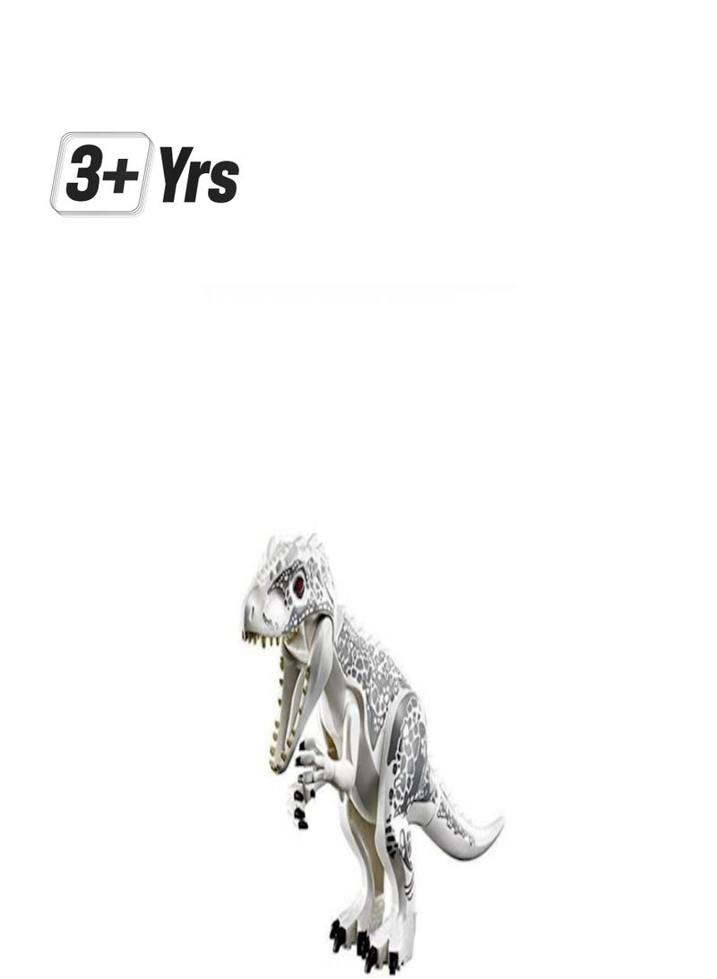 Jurassic World Indominus Rex Action Figures Toys Dinosaur Model Blocks 3+ Years - Image 1