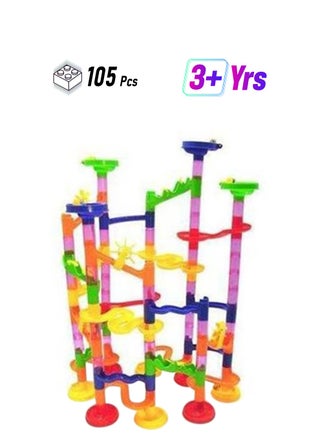 105-Piece DIY Maze Balls Track Building Blocks Pipeline Toys For Children 105 - pnsku/N23005350A/45/_/1749117692/e29847e1-73af-4384-9d1d-cd5d194a3333