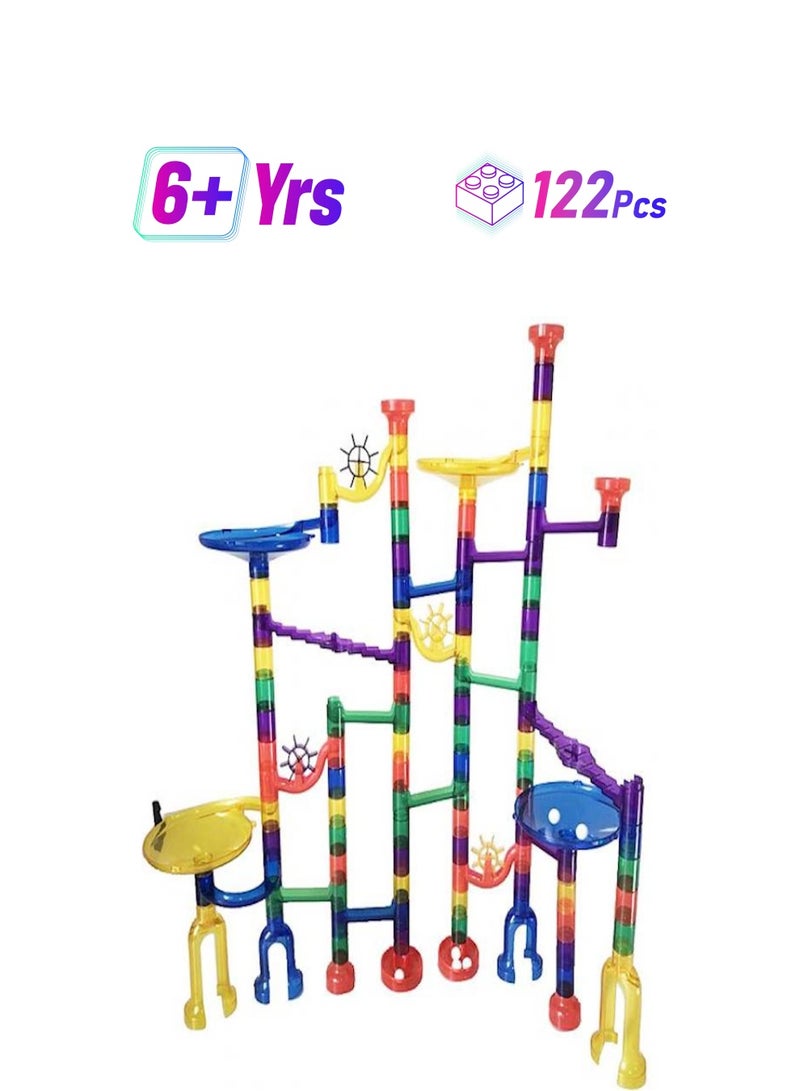 Generic - 122Pcs Marble Run Toy Marble Game Building Blocks 122 - Image 1