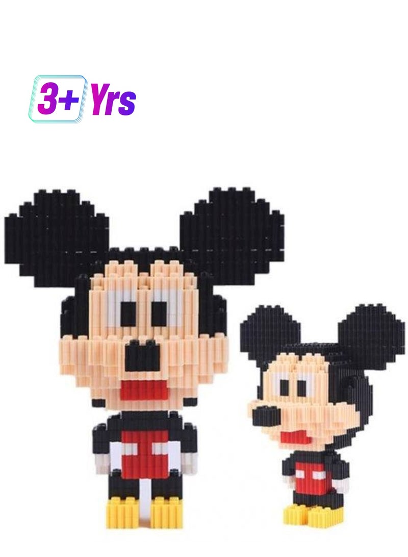 Cartoon Mouse Building Block Toy 3+ Years  - Image 1