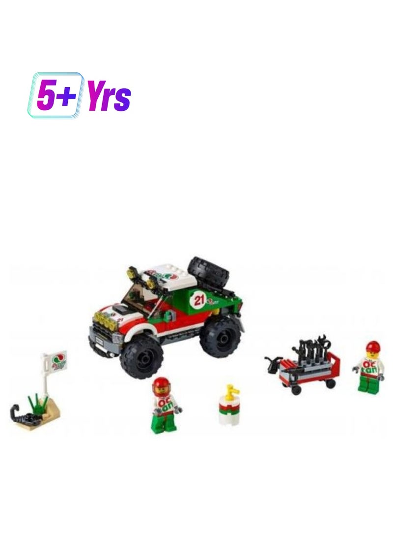 ليغو مجموعة ألعاب بناء بتصميم سيارة الدفع الرباعي للطرق الوعرة طراز 60115 60115 أكبر من 5 سنوات - Image 1