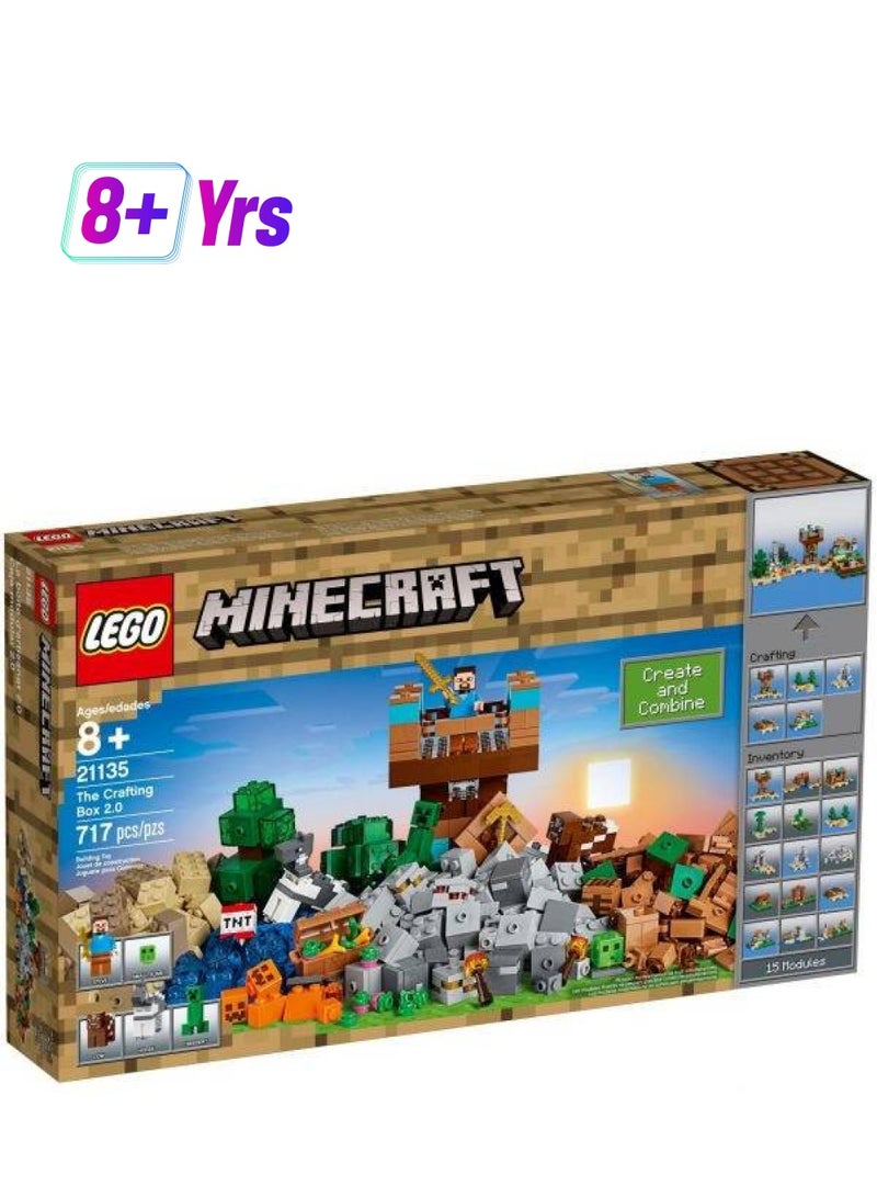 LEGO MINECRAFT The Crafting Box 2.0 21135 717 - Image 1